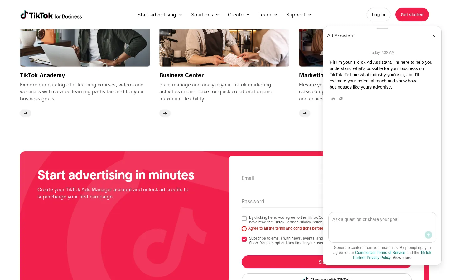 TikTok Ads Lead Gen Credit 2026